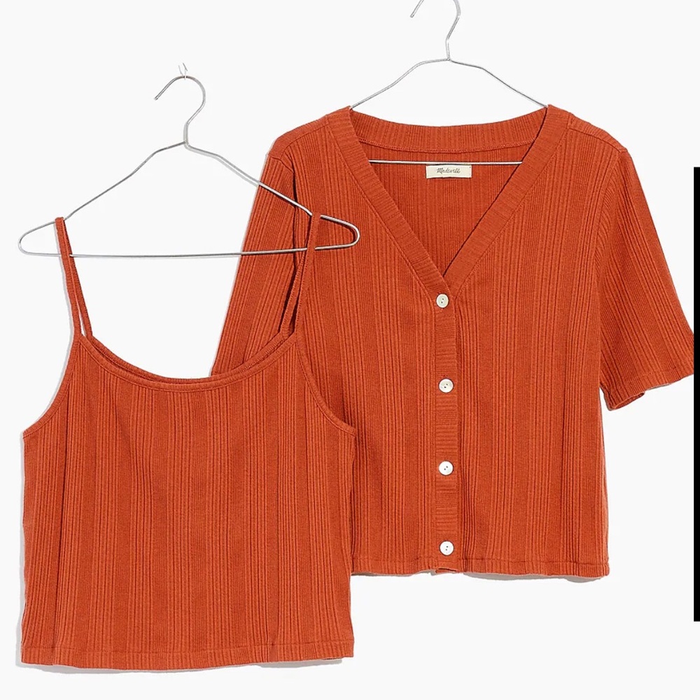 Two piece cardigan set